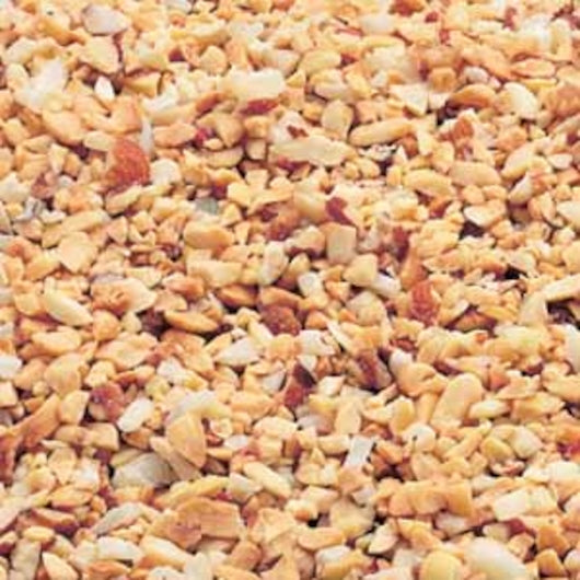 Mixed Nuts Topping Dry Roasted Unsalted with Peanut Mixed Nut Topping, 6 x 2.5 lb Case - Nuts & Seeds