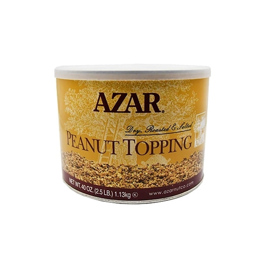 Azar Peanut Topping, 6 x 2.5 lb Case - DOT product image 7
