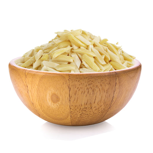 Blanched Slivered Toasted Almond Blanched Slivered Toasted Unsalted, 3 x 2 lb Case - Alternate product angle or state