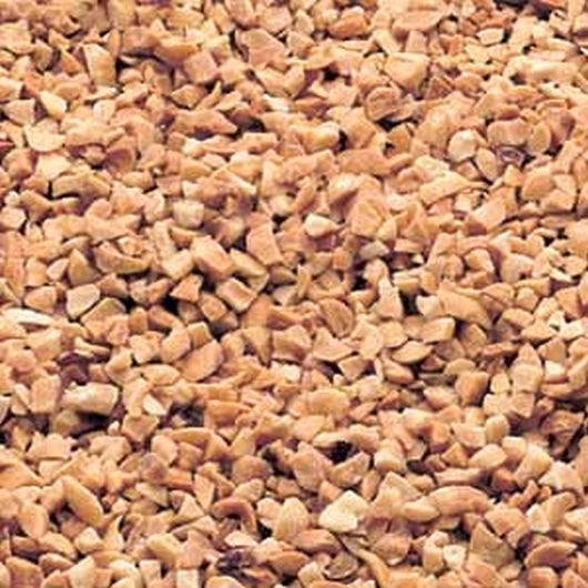 Azar Granulated Dry Roasted Unsalted Peanut Topping, 3 x 2 lb Case - Nuts & Seeds