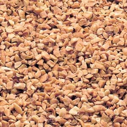 Azar Granulated Dry Roasted Unsalted Peanut Topping, 3 x 2 lb Case - Nuts & Seeds