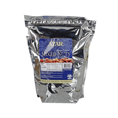 Mixed Nuts 50% Peanut Oil Roasted & Salted Nuts Mix, 3 x 2 lb Case - DOT product image 3