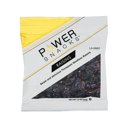 Azar Nut Power Thompson Seedless Raisin Dried Fruit, 144 x 1.3 oz Case - Dried Fruit & Fruit Snacks