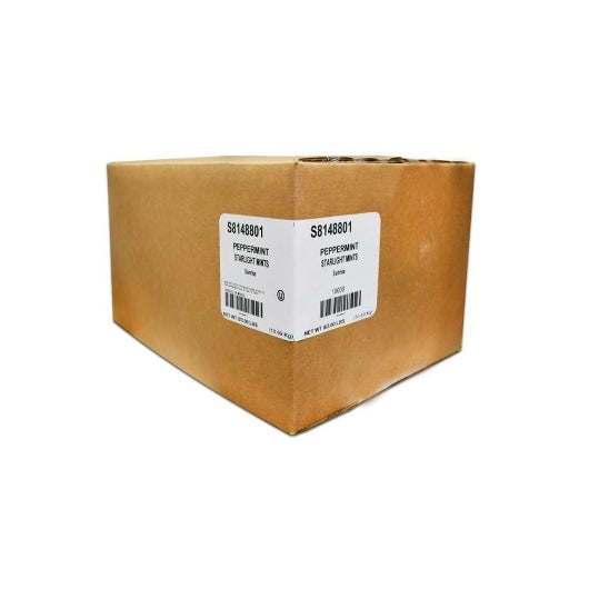 Sunrise Peppermint Starlights Peppermint Starlight Mints, 8 x 3 lb Case - Alternate product angle or state