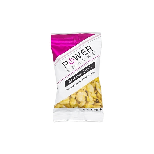 Power Snacks Fruit Banana Chips Sweet/Dried, 150 x 1 oz Case - Dried Fruit & Fruit Snacks