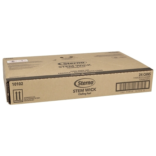 Sterno Stem Wick 6 Hour Chafing Dish Fuel, 24 x 24 x 7.14 fl oz Case - DOT product image 6