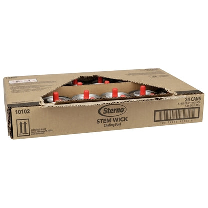 Sterno Stem Wick 6 Hour Chafing Dish Fuel, 24 x 24 x 7.14 fl oz Case - DOT product image 4