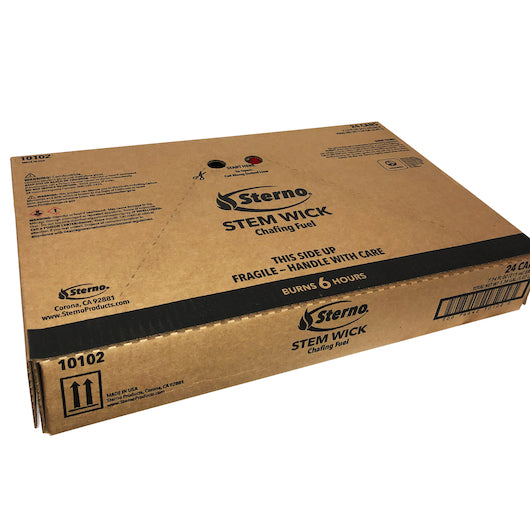 Sterno Stem Wick 6 Hour Chafing Dish Fuel, 24 x 24 x 7.14 fl oz Case - DOT product image 5