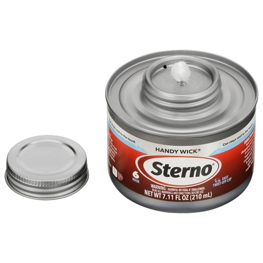 Sterno 6 HOUR HANDY WICK TWIST CAP CHAFING FUEL, 24 x 24 x 7.11 fl oz Case - DOT product image 2