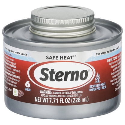 Sterno 6 Hour Safe Heat Power Pad Chafing Fuel, 24 x 24 x 7.71 fl oz Case - Chafing Fuel & Catering Supplies