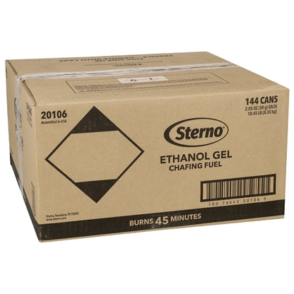 Sterno 45 Minute Room Service Green Ethanol Gel, 144 x 144 x 2.05 oz Case - DOT product image 5