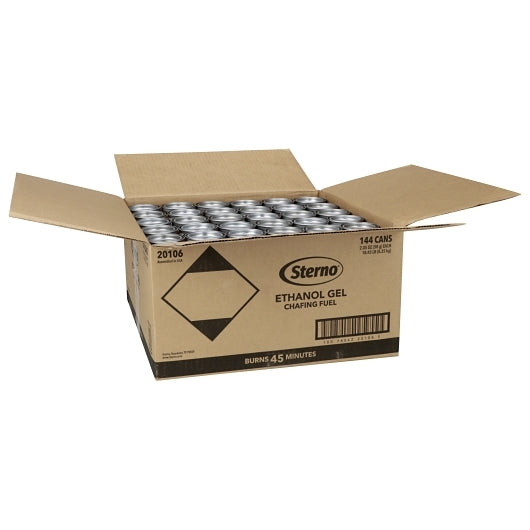 Sterno 45 Minute Room Service Green Ethanol Gel, 144 x 144 x 2.05 oz Case - DOT product image 4