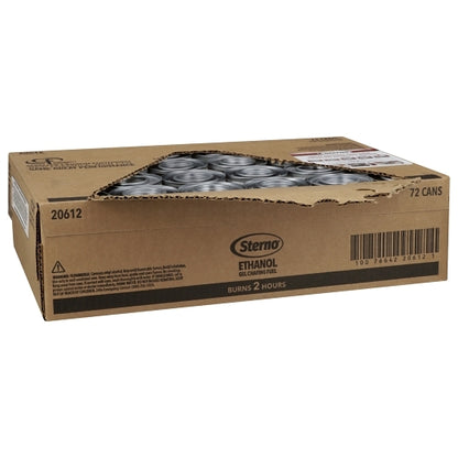 Sterno TWO HOUR GREEN ETHANOL GEL CHAFING FUEL, 72 x 6.84 fl oz Case - DOT product image 3