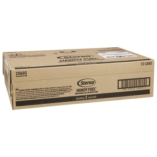 Sterno TWO HOUR HANDY FUEL METHANOL, 72 x 6.84 fl oz Case - DOT product image 7