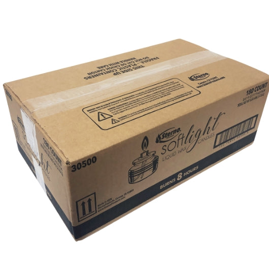 Sterno 8 Hour Soft Light Liquid Wax Candle, 180 x 0.61 fl oz Case - DOT product image 5