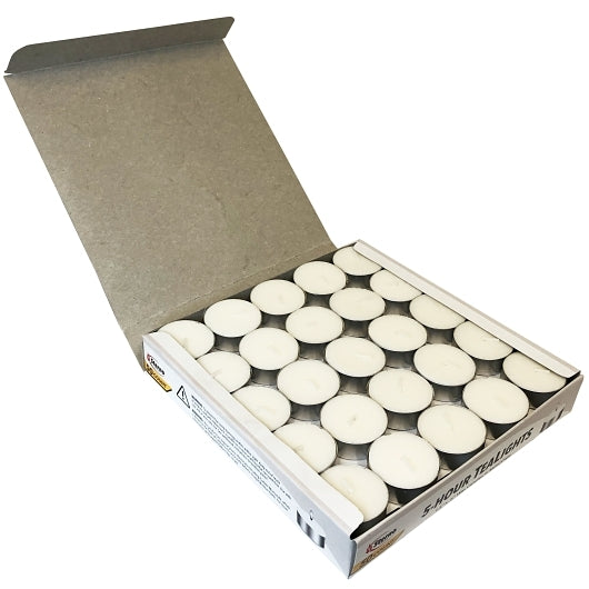 Sterno Wax Tea Sterno Candle Lamp 5 Hour Wax Tealight Candle, 10 x 50 x 1 ct Case - DOT product image 2