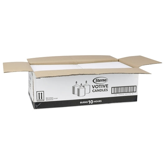 Sterno Candle Lamp 10 Hour Creme Votive Candle, 4 x 72 x 1 ct Case - DOT product image 4