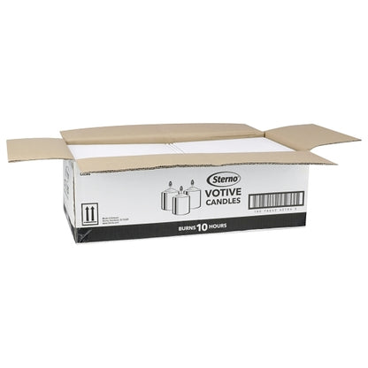 Sterno Candle Lamp 10 Hour Creme Votive Candle, 4 x 72 x 1 ct Case - DOT product image 4