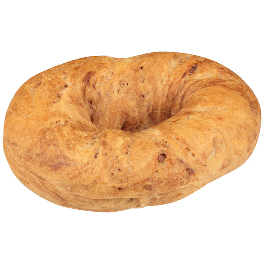 Lenders White Whole Grain Cinnamon Raisin Bagels, 1 x 2.25 oz Case - Breads, Rolls & Buns