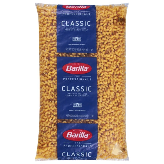 Barilla Pasta Cellentani / Cavatappi Usa Bulk, 2 x 160 oz Case - Pantry Ingredients