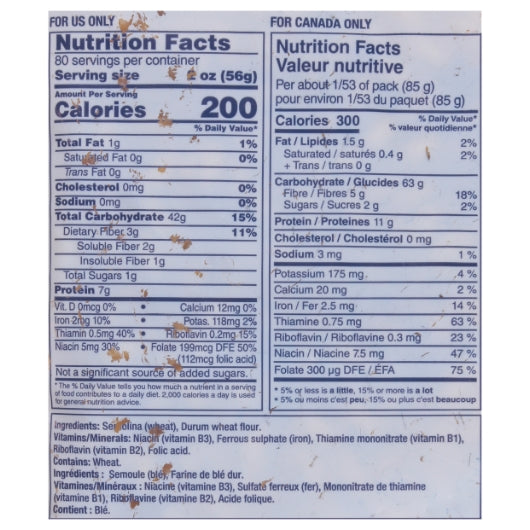 Barilla Pasta Cellentani / Cavatappi Usa Bulk, 2 x 160 oz Case - DOT product image 2