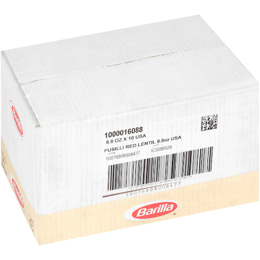 Barilla Red Lentil Rotini Legume, 8.8 Ounce - 10 per case. - DOT product image 6