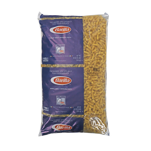 Barilla Rotini Pasta Bulk, 2 x 160 oz Case - Pantry Ingredients