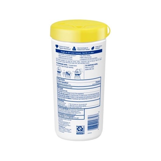 Wet Ones CITRUS ANTIBACTERIAL, 12 x 40 ct Case - Alternate product angle or state