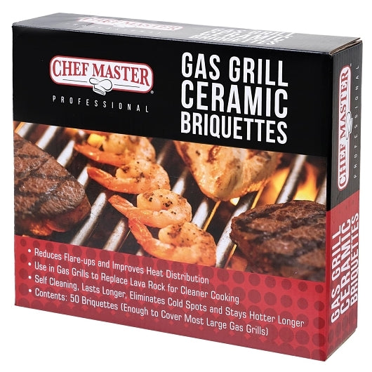 Chef Master Ceramic Briquettes, 1 x 6 each Case - Appliances
