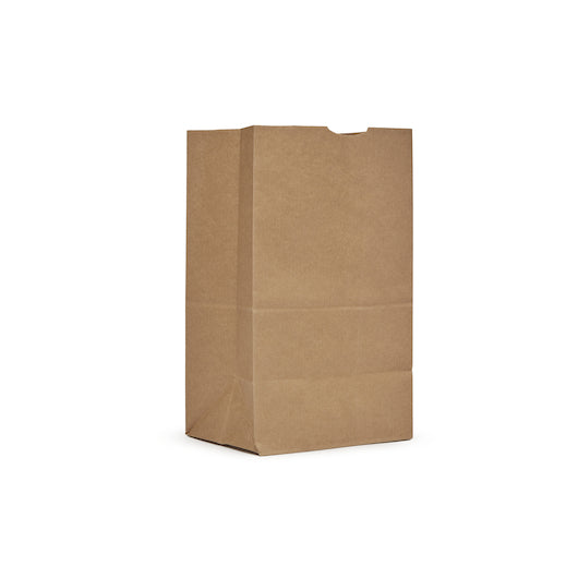 AJM 25# Squat Narrow Base Kraft Bag, 1 x 500 ct Case - DOT product image 3