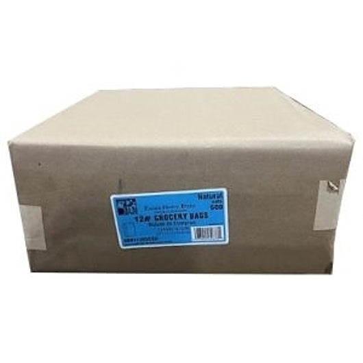 AJM 12# Narrow Base Kraft Bag, 1 x 500 ct Case - DOT product image 3