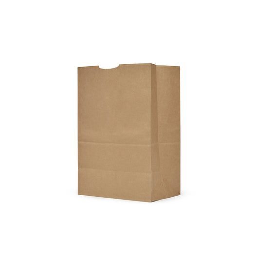AJM 65# Narrow Base Kraft Bag, 1 x 500 ct Case - Food Containers & Lids