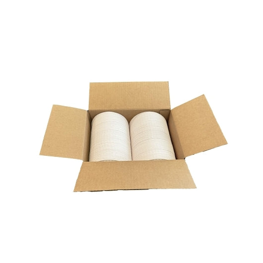 AJM Packaging Corporation 6 Inch White Uncoated Paper Plate, 1 x 1000 ct Case - DOT product image 3