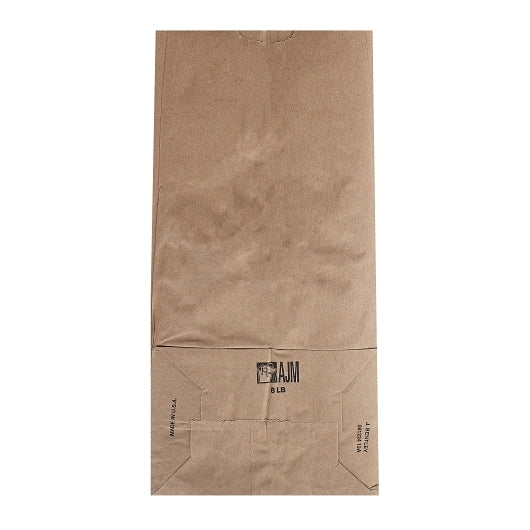 AJM 8# Natural Kraft Bag, 1 x 500 ct Case - DOT product image 2