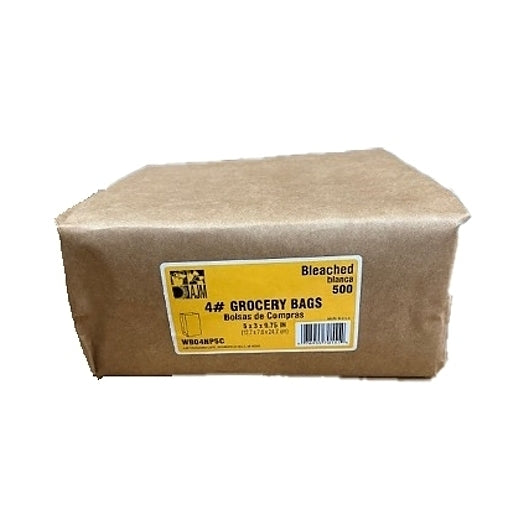 AJM 4# Bleached Bag, 1 x 500 ct Case - DOT product image 3