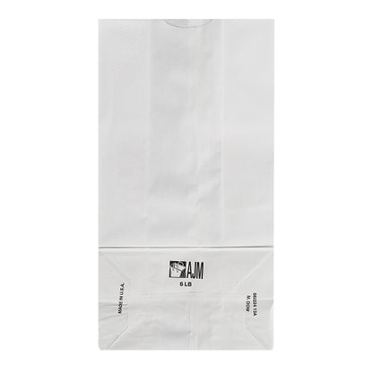 AJM 6# Bleached Bag, 1 x 500 ct Case - DOT product image 2