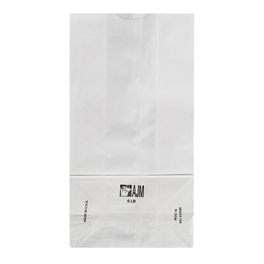 AJM 6# Bleached Bag, 1 x 500 ct Case - DOT product image 2