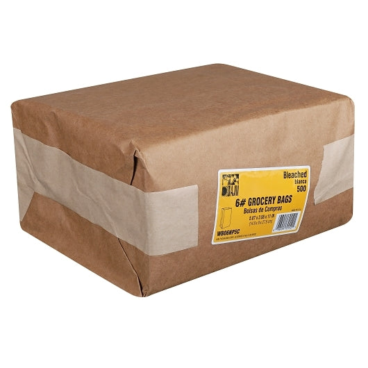 AJM 6# Bleached Bag, 1 x 500 ct Case - DOT product image 4