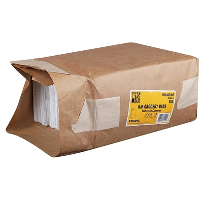 AJM 6# Bleached Bag, 1 x 500 ct Case - DOT product image 3