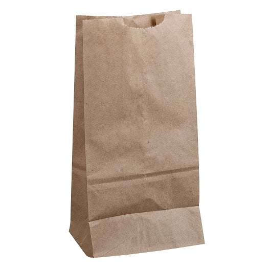 AJM 2# Natural Kraft Bag, 1 x 500 ct Case - Disposables