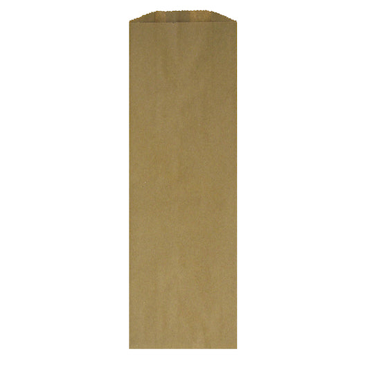 AJM Pint Liquor Narrow Base Kraft Bag, 1 x 500 ct Case - Food Containers & Lids