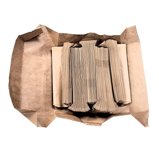 AJM Quart Liquor Narrow Base Kraft Bag, 1 x 500 ct Case - DOT product image 3
