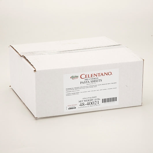 Rosina Food Lasagna Cooked 4 Ounce Flat Pasta Sheet, 1 x 10 lb Case - DOT product image 5