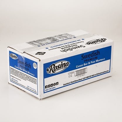 Rosina Cooked Swedish Meatball 0.5 Oz, 2 x 5 lb Case - DOT product image 4