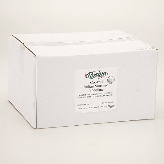 Rosina Cooked Italian Sausage Topping, 2 x 5 lb Case - DOT product image 4