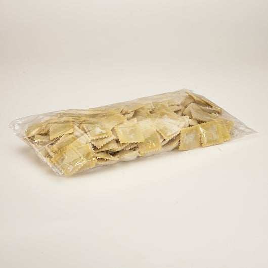 Rosina Food Medium Rosina Medium Square Beef Ravioli, 2 x 5 lb Case - Pantry Ingredients