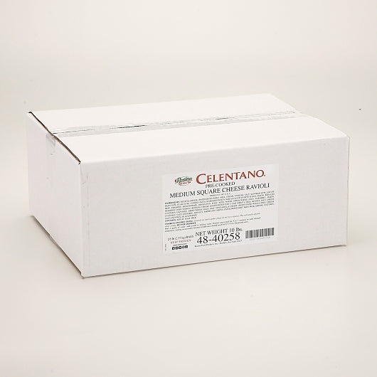 Rosina Food Pre Rosina Cooked Medium Square Cheese Ravioli, 2 x 5 lb Case - DOT product image 5