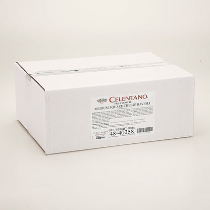 Rosina Food Pre Rosina Cooked Medium Square Cheese Ravioli, 2 x 5 lb Case - DOT product image 5