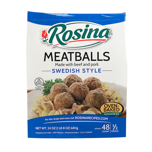 Rosina Swedish Meatball 0.5 Oz, 8 x 22 oz Case - DOT product image 7