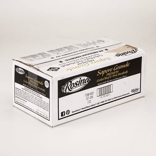 Rosina Premium Beef & Pork Meatballs, 2 x 5 lb Case - DOT product image 5